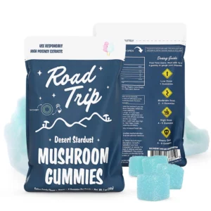 #1 Road Trip Mushroom Gummies - Cotton Candy