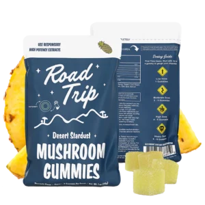p1 Road Trip Mushroom Gummies - Pineapple