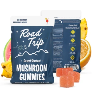 Road Trip Mushroom Gummies – Sunset Punch