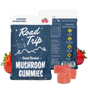 x1 Road Trip Mushroom Gummies - Strawberry