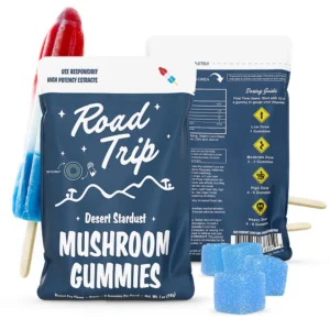 Road Trip Mushroom Gummies - Rocket Pop
